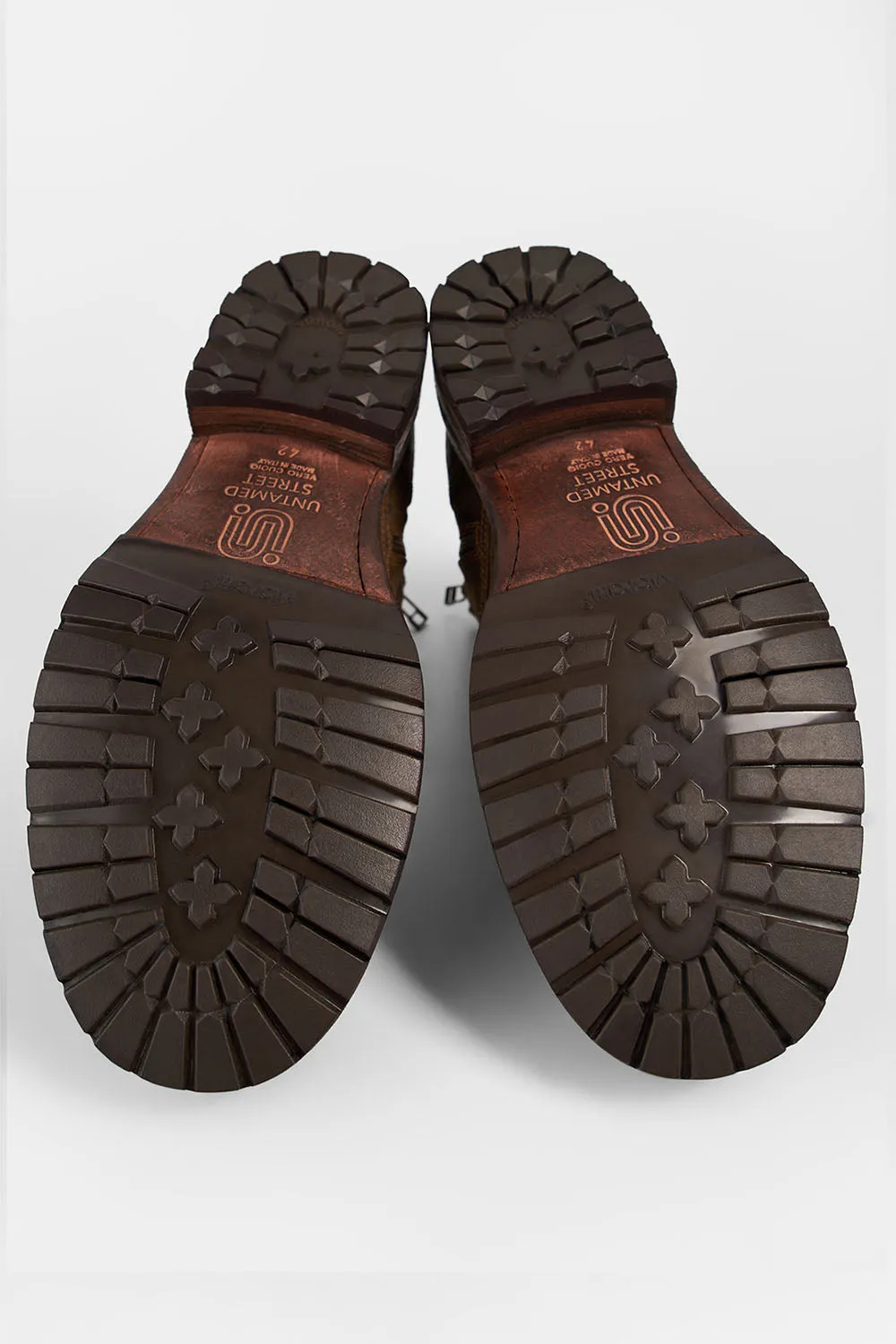 BURTON tundra-brown suede ankle boots.