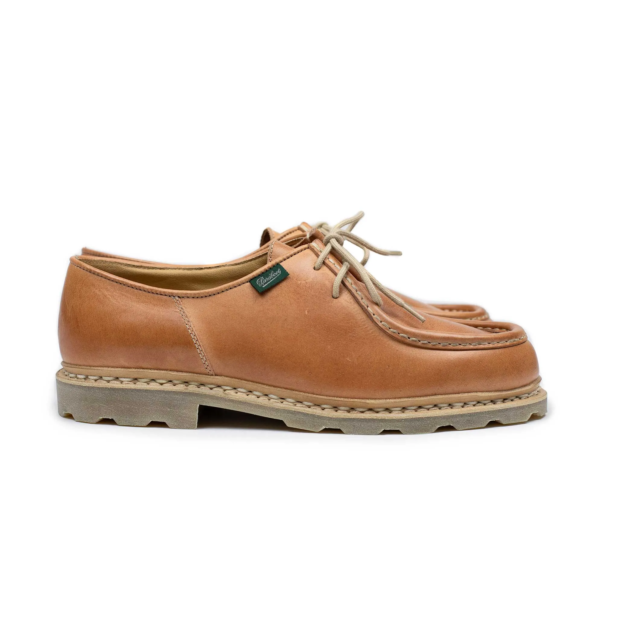 Michael tyrolean derbies in Camel vegetable tanned calf